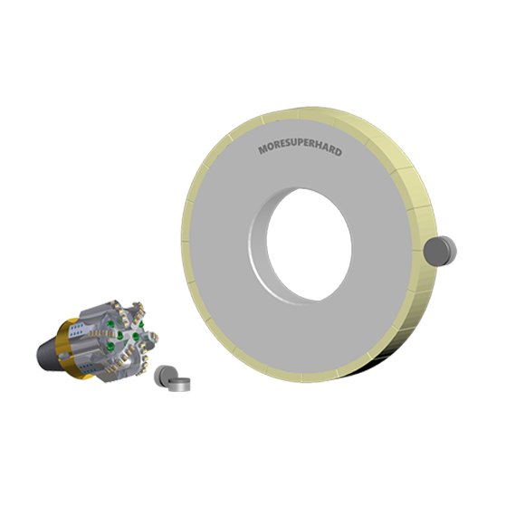 cylindrical diamond wheel for pdc cutter grinding